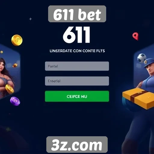 Como criar uma conta na plataforma 611 bet
